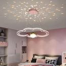 Creative luminous star chandelier for children's room