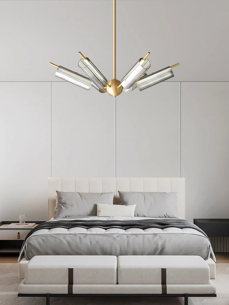 Minimalist copper pendant light for modern decor - vue 4 sur 12