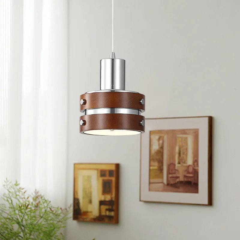 Wabi-sabi vintage retro pendant lamp for office and coffee table