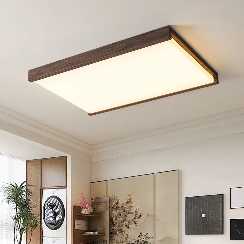 Retro Chinese style medieval ceiling light with eye protection main lamp
