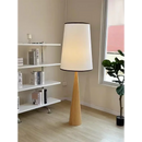 Japanese nordic design wabi-sabi wood floor lamp