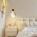 Modern designer pendant light in resin and glass for children's interiors