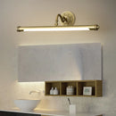 Chinese style gold mirror bathroom wall light retro waterproof
