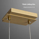 Modern copper pendant light for restaurant and home interiors