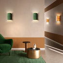 Nordic artistic atmosphere LED resin grille lamp retro