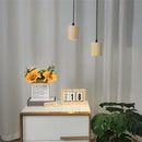Modern solid wood pendant lights nordic creative style