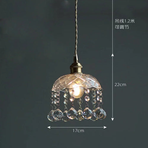 Nordic crystal chandelier for bars and restaurants - vue 11 sur 10