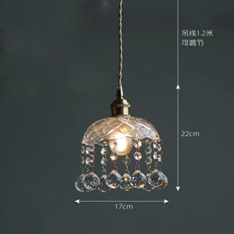 Nordic crystal chandelier for bars and restaurants - vue 10 sur 10