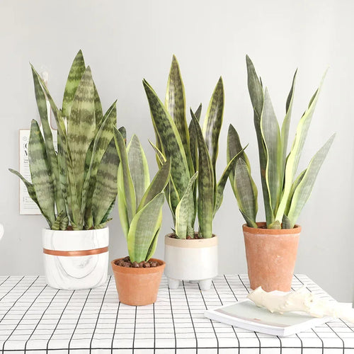 Set of 3 artificial plant branches for indoor and outdoor decoration