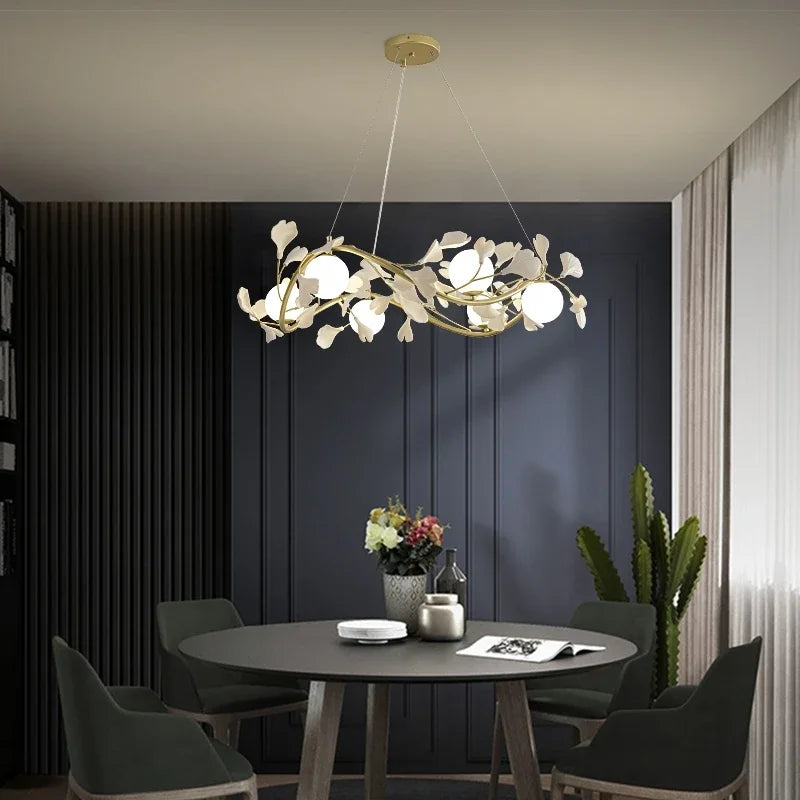 plafonnier led sphérique en verre avec télécommande - vue 3 sur 11