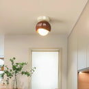 Concealed wabi-sabi style ceiling light in French cream
