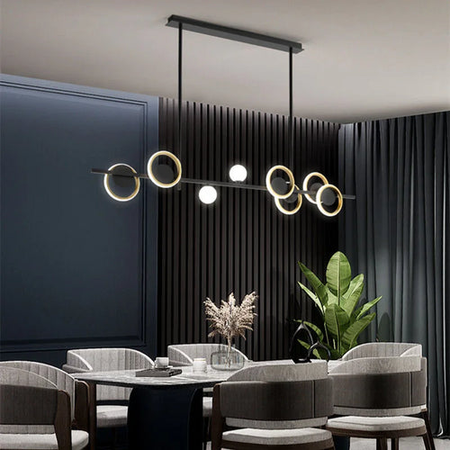 Modern nordic designer pendant light for an elegant interior - vue 4 sur 8