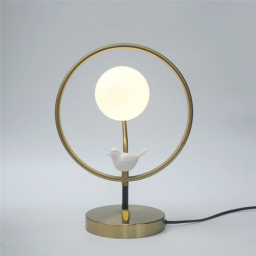 Nordic decorative glass floor lamp modern design with bulbs included - vue 2 sur 7