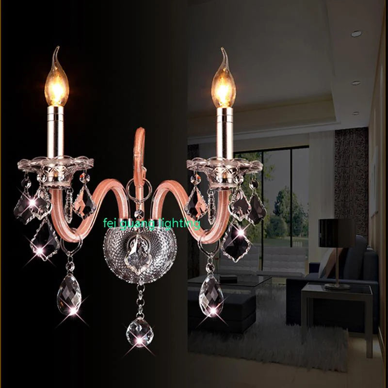 Modern crystal chandelier for elegant interior decor - vue 6 sur 12