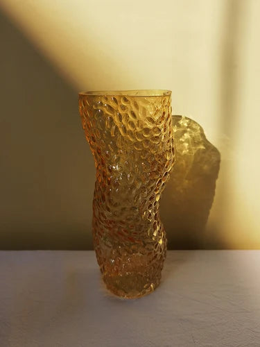 Nordic transparent glass vase for elegant floral decorations - vue 11 sur 11
