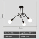 Modern sputnik chandelier industrial style for elegant interiors