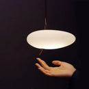 Nordic LED pendant lamp with touch switch and glass pebbles