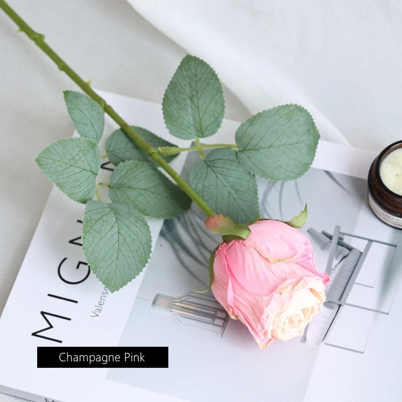 Artificial rose flower for wedding and table decoration - vue 7 sur 12