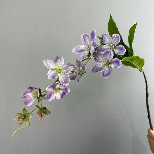 Artificial silk jasmine branch for festive decoration