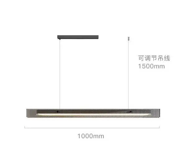 Smoked glass ceiling light for modern interior lighting - vue 11 sur 12