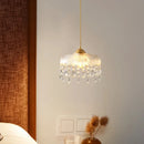 Elegant floral design vintage LED crystal chandelier