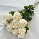 Artificial rose bouquet for wedding and garden decoration
