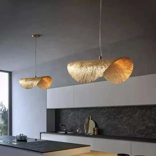 Creative copper pendant light for modern interior decor - vue 5 sur 7