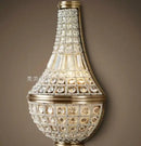 Crystal wall light for elegant contemporary lighting
