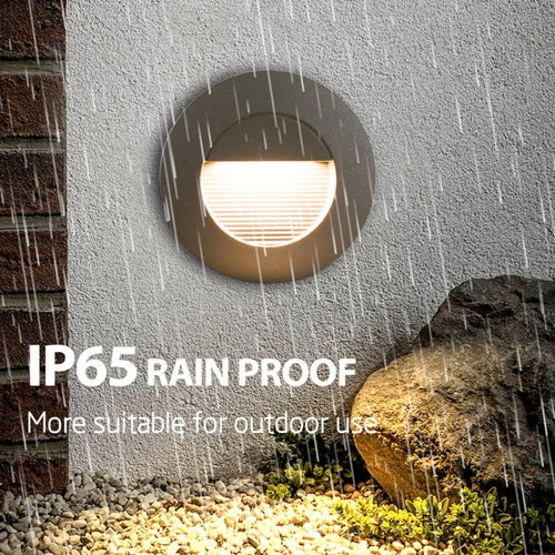 Integrated waterproof LED stair footlight, concealed for outdoor use - vue 4 sur 18