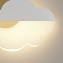 Acrylic cloud shape LED wall light ambient decor