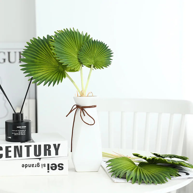 Artificial palm calla plants for indoor and garden decoration - vue 5 sur 11