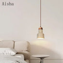 Retro stone pendant light for elegant interiors