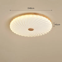 Creative log LED minimalist ceiling light