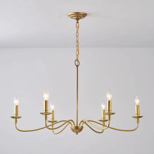 Simple modern chandelier for personalised and elegant lighting - vue 8 sur 7