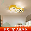 Modern children's LED ceiling light little bee nursery decoration