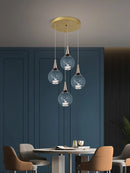 Modern crystal chandelier for animal-inspired home decor