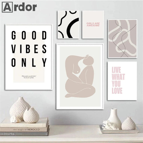 citations de motivation nordiques pour décoration murale et art - vue 4 sur 7