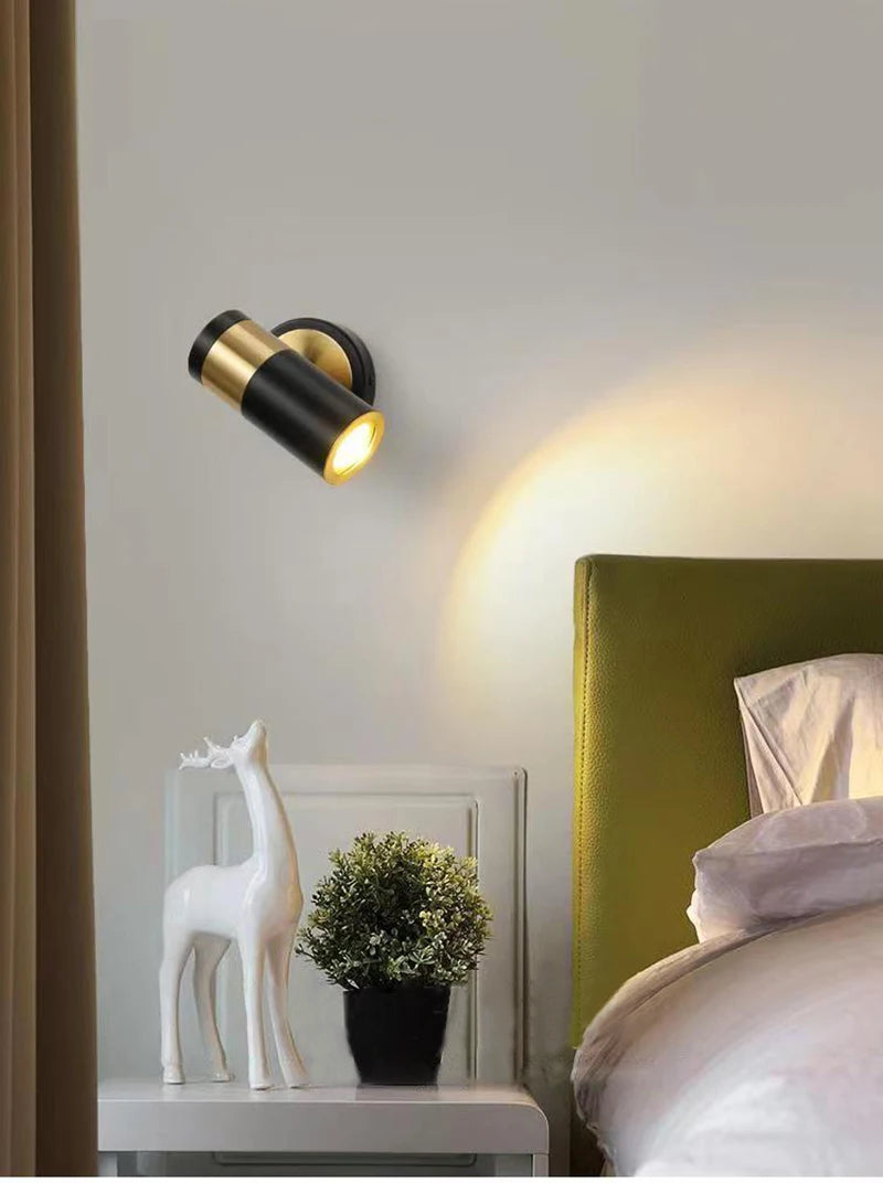 Adjustable nordic LED wall lamp - vue 4 sur 15