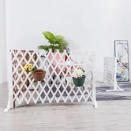 solid wood fence for garden and pets - vue 4 sur 22