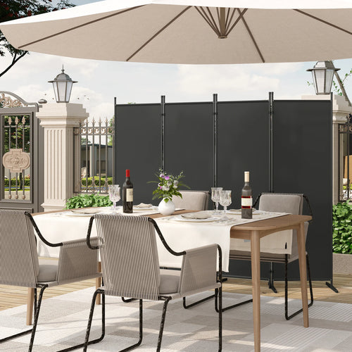 self-supporting folding screen for garden and balcony - vue 6 sur 6