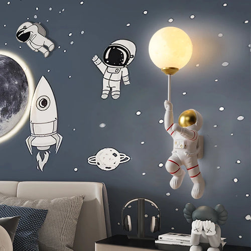 Resin wall light for children's bedroom - vue 5 sur 13