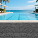 30 cm interlocking terrace tiles, indoor outdoor, set of 44