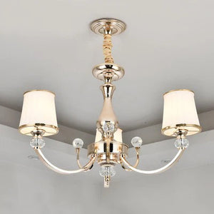 lustre en cristal de luxe pour décoration élégante