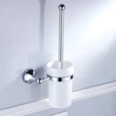 New vintage copper toilet brush holder with ceramic fitting