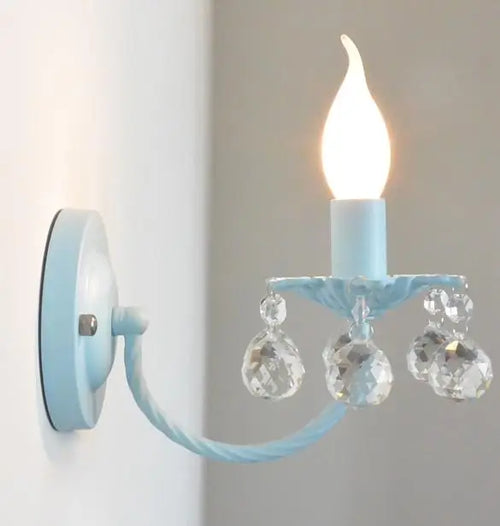 Korean style crystal wall light for decorative lighting - vue 17 sur 16