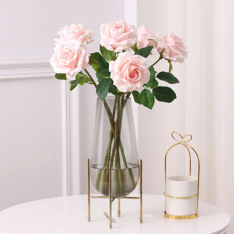 Premium artificial rose bridal bouquet for weddings and gifts