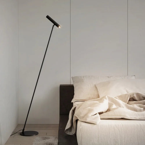 Nordic minimalist adjustable LED floor lamp for indoor use - vue 3 sur 14