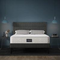 Spring Mattress, Cold Foam Double Mattress, with Spring Core &amp; Quilted Microfiber Cover, Ideal for Stomach Sleepers, Height 25cm