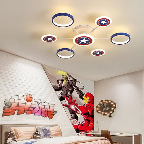 Decorative LED ceiling light for modern and elegant interiors - vue 3 sur 8
