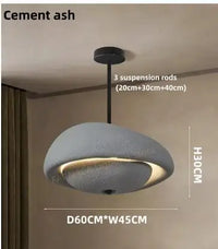 Modern wabi-sabi chandelier for a creative and decorative atmosphere